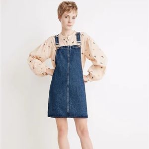 Madewell Denim Overall Dress - great condition